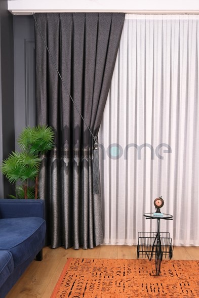 Saray Damask Desen Pano Fon Perde